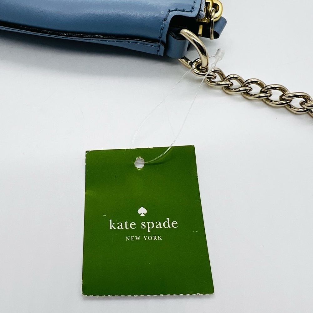 KATE SPADE DECLAN SAWYER STREET CROSSBODY BAG CLOUD COVER BLUE NWT - Picture 3 of 13
